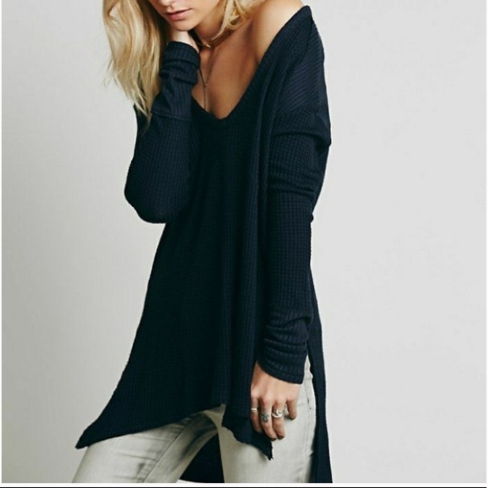 Free People Sunset Park Thermal Tunic